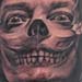 tattoo galleries/ - Salvador Dali skull and crossbones tattoo